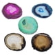thumbnail image 2 of 5 Colores Natural Rodajed águila Rebanadas Cristales Geode Piedra Posavasos DIY CRAFT, 2 of 5