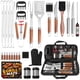 thumbnail image 1 of Juego de herramientas para asador BBQ Kaluns de acero inoxidable resistente, 35 piezas, 1 of 9
