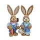 thumbnail image 5 of 2 Uds Estatuilla De Conejito De Paja Regalos De Vacaciones De Pascua Decoración De Pascua Jardín Hogar, 5 of 5
