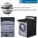thumbnail image 4 of 1pc Washer Dryer Cover Set, Portable Washing Machine Cover, 420D Dustproof Front Load Dryer Cover Waterproof Washer Covers For Outside Top Load With Zipper, 4 of 4