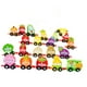 thumbnail image 5 of Juego De Trenes De Palabras De Bloques De Construcción De Madera Para Ni?os Peque?os De Desarrollo Preescolar, 5 of 5