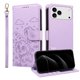 thumbnail image 2 of Funda Cartera para iPhone 17 Pro Max Perro Cachorro Grabado con Tarjetas Soporte Correa Morado, 2 of 6