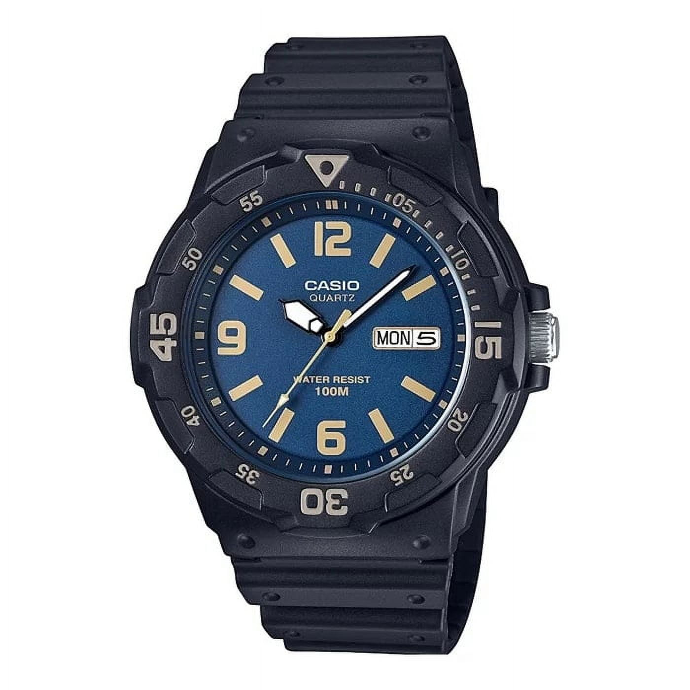 Casio - Reloj Análogo Negro Mrw-200h-2b3v