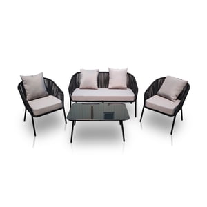 Novahus - Juego De Living Terraza Bari 5 Personas