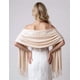 thumbnail image 5 of Bufanda de Pashmina Achillea 183 cm x 69 cm Crema/Beige, 5 of 7