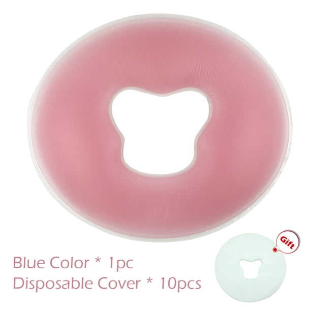 Soft Lay Face Pillow SPA Body Massage Silicone Relax Cradle Cushion Bolsters Paddle Beauty Care Non-slip Comfortable Gel Pad