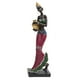 thumbnail image 1 of Escultura Africana Tribal Lady Figura Muñecas Adornos Para Decoraciones De Escritorio Oro, 1 of 3