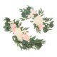 thumbnail image 1 of 2 Guirnaldas De Flores Artificiales Con Arco Floral Para Boda, Color Rosa Claro Y Beige., 1 of 5