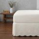 thumbnail image 1 of Falda de cama Greenland Home, acolchada con cachemir, color marfil, tamaño queen, 1 of 4