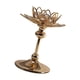 thumbnail image 1 of Candelero De Loto Soporte De Candelabro Dorado Para Adornos De Boda De Vacaciones S, 1 of 5