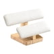 thumbnail image 3 of Organizador De Almacenamiento De Joyas Para Brazaletes Y Pulseras, 2 Capas, Color Beige, 3 of 5