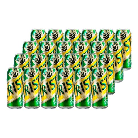 Pack 24 Cervezas Cristal Lager Lata 470 Ml
