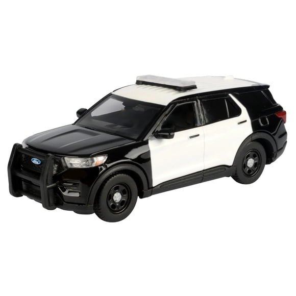 Modelo de coche fundido a presión Motormax 2022 Ford Police Interceptor 1/43