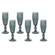 thumbnail image 1 of Copa de Vino para Espumante de Vidrio – Set de 6 Unidades Color Gris Humo, 1 of 4