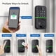 thumbnail image 2 of Aplicación Bluetooth con huella digital Deadbolt KUCACCI para cerradura de puerta inteligente, 2 of 6