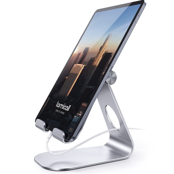 Soporte para tableta Lamicall, soporte ajustable para tabletas de 4 a 13 pulgadas