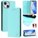thumbnail image 1 of Funda Billetera con Soporte para iPhone 15 Bloqueo RFID Plegable Verde menta, 1 of 6