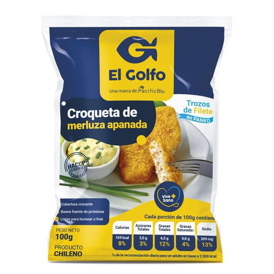 Croqueta De Merluza 100 g El Golfo