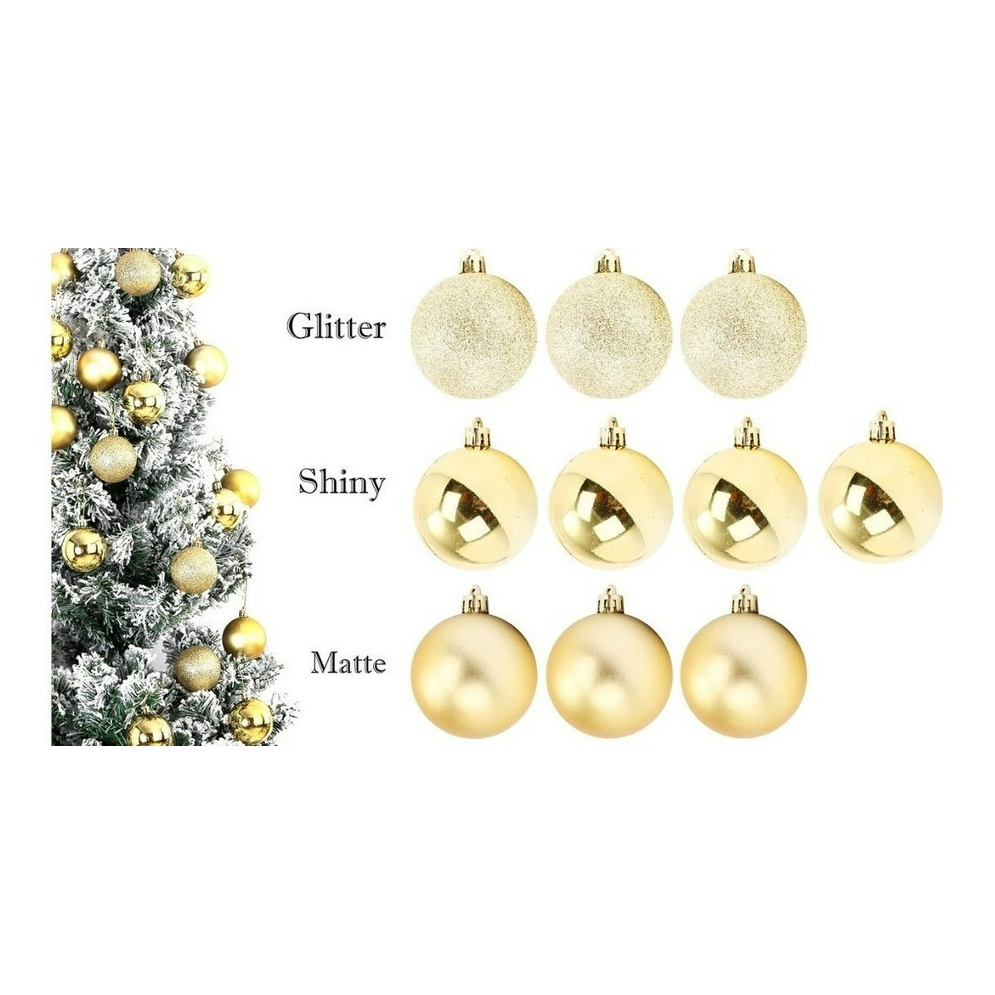 Genérico - X10 Esferas Navidad Decorativa Bambalina Adorno Navideño 6cm