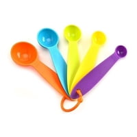 Genérico - Pack X5 Cucharas Medidoras Cuchara Medidora Plastico Colores