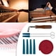 thumbnail image 4 of Kit de afinación de piano profesional. Incluye llave de afinación, martillo, tira de temperamento, sordina y juego de reparación para piano (8 piezas por paquete)., 4 of 8