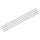 thumbnail image 1 of Uxcell 4 Pcs Varilla Redonda de Titanio, 0.08" Diámetro (2mm) 8" Longitud GR5 Barra Redonda de Metal Sólido TC4 para Aviones Modelo Coches Barco Manualidades DIY, 1 of 7
