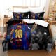 thumbnail image 1 of Football Player M-a-s-s-e-y Bedding Printed Three-Piece Set, 1 of 5
