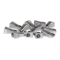 Sacapuntas School Smart Con 1 Agujero Plateado, Paquete De 12