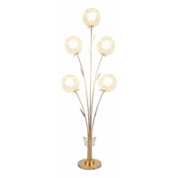 Genérico - Lámpara Pie Escultural Iluminación Diseño Funcional Jhn