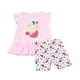 thumbnail image 1 of Conjunto Bebe Niña Polera y Calza Biker Rosado Corona, 1 of 5