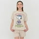 thumbnail image 2 of Polera Niña Teen Manga Corta Snoopy Beige Corona, 2 of 5