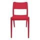 thumbnail image 3 of Silla Plástica Minimal Roja Dvp, 3 of 5