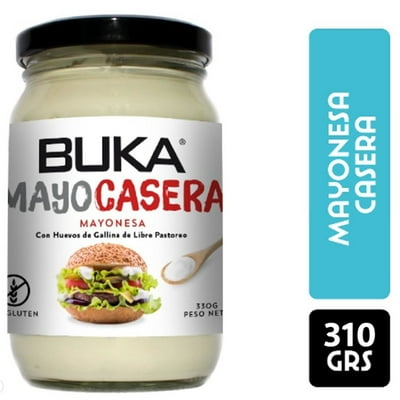 Mayonesa Casera Frasco 310 G Buka