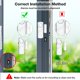 thumbnail image 5 of Alarma de seguridad para puertas y ventanas, sensor inalámbrico PLOJOP de 90 dB (paquete de 16), 5 of 6