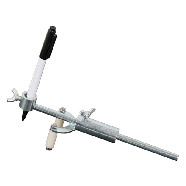 Herramienta de marcador de línea de carrocería, herramienta de reparación de abolladuras de coche con bolígrafo de dibujo, medición de rueda de coche,