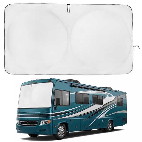 Cobertor solar para parabrisas Kinder Fluff – Clase A RV – Protección UV