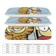 thumbnail image 2 of x43 Garfield Bed Duvet Cover Microfiber Bedding Sets 3D Printed Lightweight 3 Piece Comforter Sets, 1 Duvet Cover And 2 Pillow Shams for Kids Boys Girls 79"x90" jn43, 2 of 5