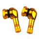 thumbnail image 2 of Vástagos de válvula de rueda de motocicleta universal de aluminio CNC de 90 grados de oro, 2 of 5