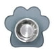 thumbnail image 3 of Cuenco Para Perros Y Gatos Contenedor De Comida Gatito Cuenco De Agua Estable Plato De Comida Para Mascotas Cuenco Para Perros Gris, 3 of 5