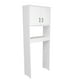 thumbnail image 3 of Estante Mueble Organizador de Baño Barcelona 160x63x25,5 Cm 2 Puertas Blanco, 3 of 18