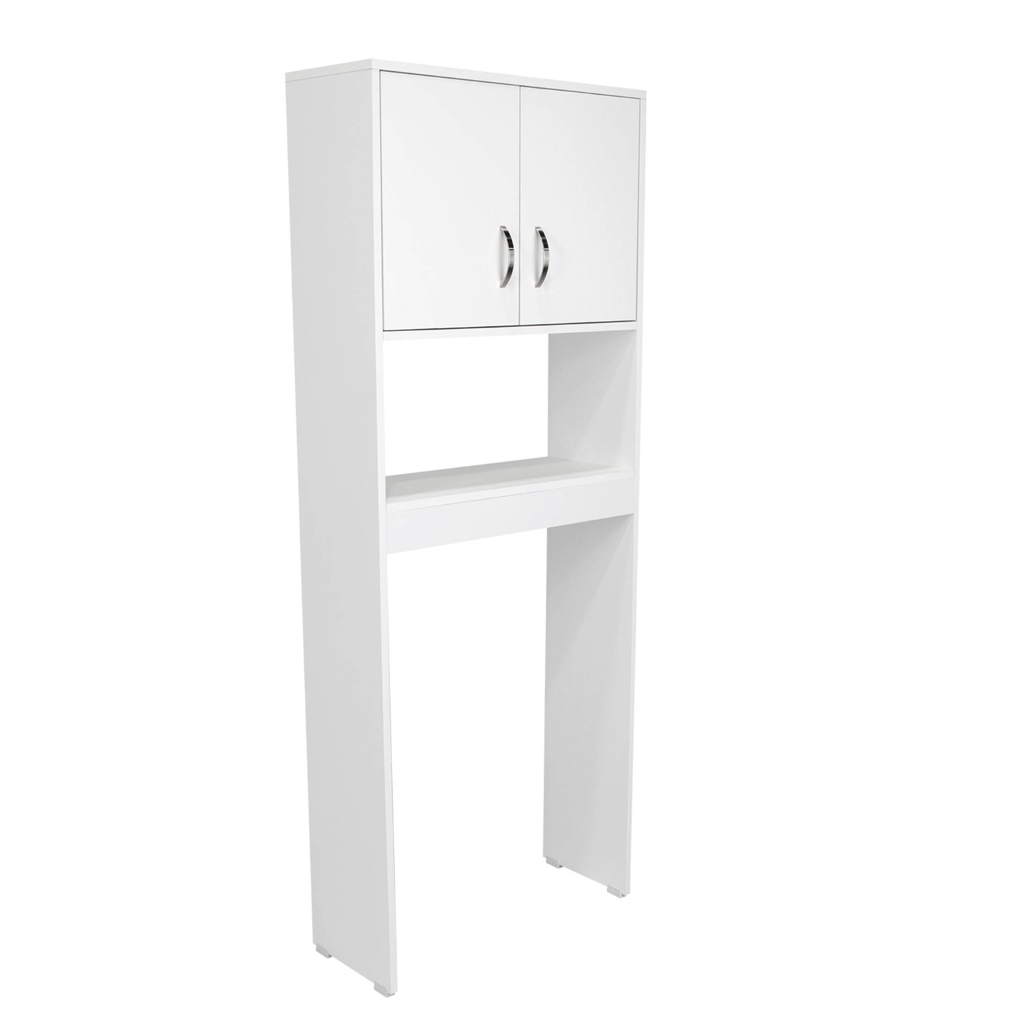 Fmfurniture - Estante Organizador Wc 2 Puertas Fm-013b - Blanco