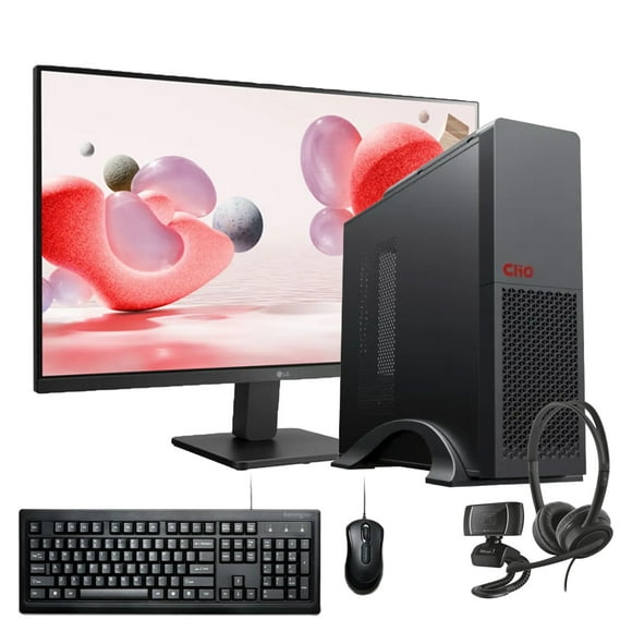 PC mini + MONITOR 22 + Perif: AMD RYZEN 5 8500G 32Gb 1Tb Radeon 740M WiFi