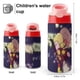 thumbnail image 2 of AnpanmanBotella de Agua con Tapa Pop Top de Un Toque, Acero Inoxidable, a Prueba de Fugas, para Deportes, Botella Infantil rosa 12 oz, 2 of 6