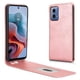 thumbnail image 1 of Funda tipo folio para Motorola Moto G45 5G con soporte magnético y protección para la cámara Oro rosa, 1 of 6