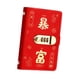 thumbnail image 5 of Binder De Ahorro De Dinero Compacto Con Bloqueo Combinado Con 100 Piezas En Efectivo Envueltos Rojos, 5 of 5