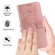 thumbnail image 3 of Funda Cartera Mariposa Para Samsung Galaxy S24 Plus Con Soporte Y Ranuras Para Tarjetas Oro Rosa, 3 of 5