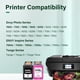 thumbnail image 2 of Cartucho de tinta Cool Toner 64XL 64 Impresoras HP en negro y color, 2 of 7
