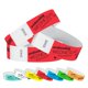 thumbnail image 1 of Pulseras Tyvek Wristco 500 Rojo Neón a prueba de manipulaciones, 1 of 8