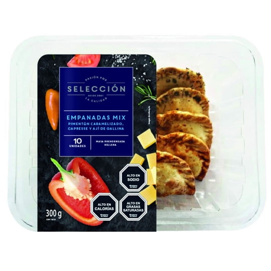 Empanada Coctel Mix Refrigerada 10 Un 300 g Selección