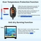 thumbnail image 2 of Calentador de acuario HiTauing para pecera sumergible de 500 W, 75 a 120 galones, 2 of 7